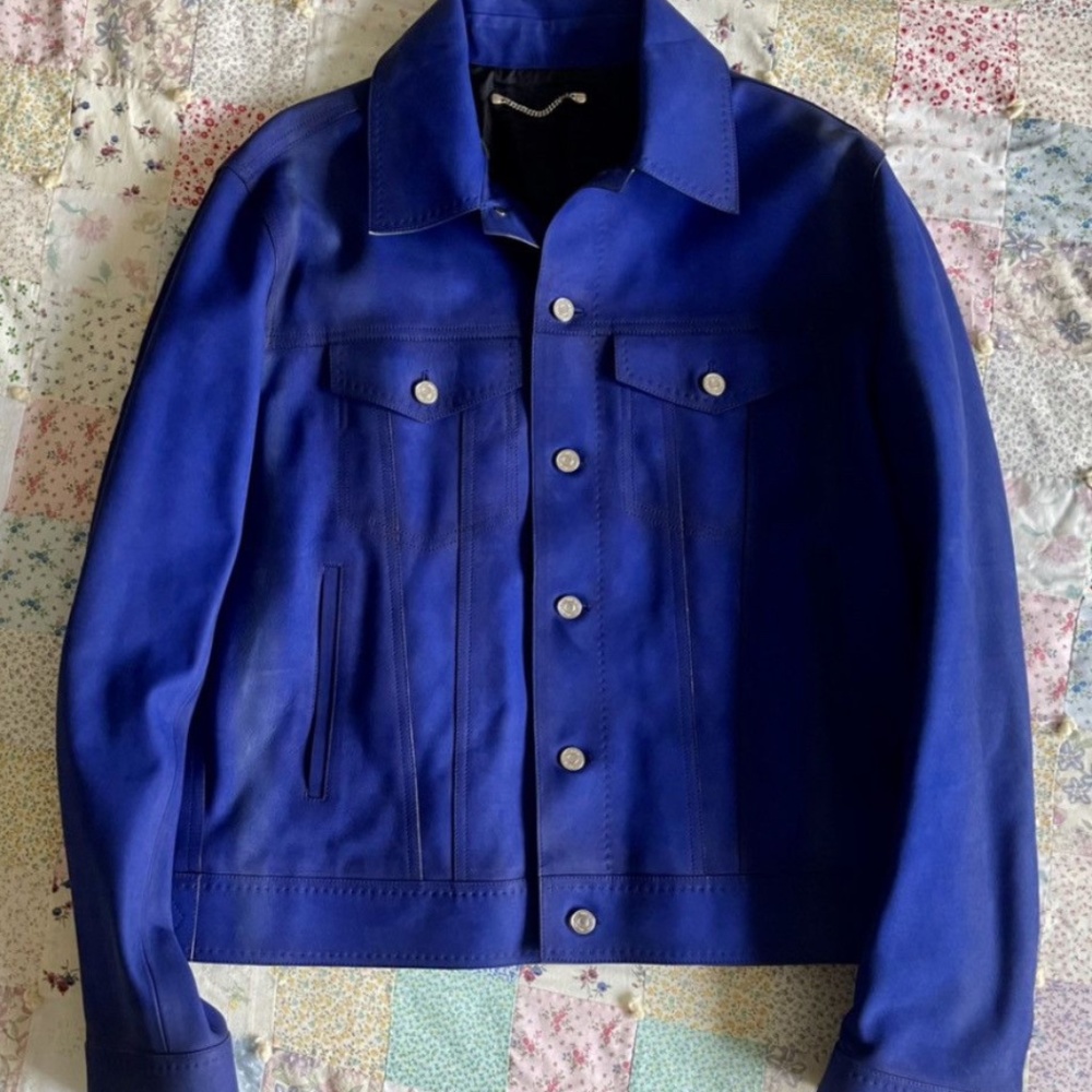 Berluti Patina Leather Jacket